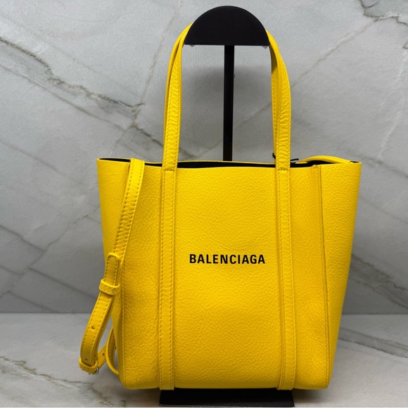 Balenciaga XXS Shopping Tote Yellow - Picture 1 of 8